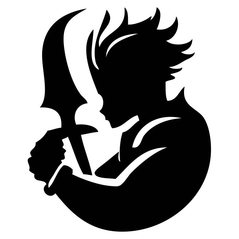 Epischer Held bereit