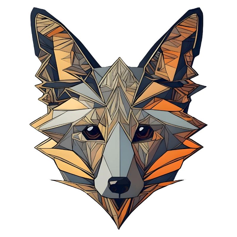 Abstrakte Kunst Fox