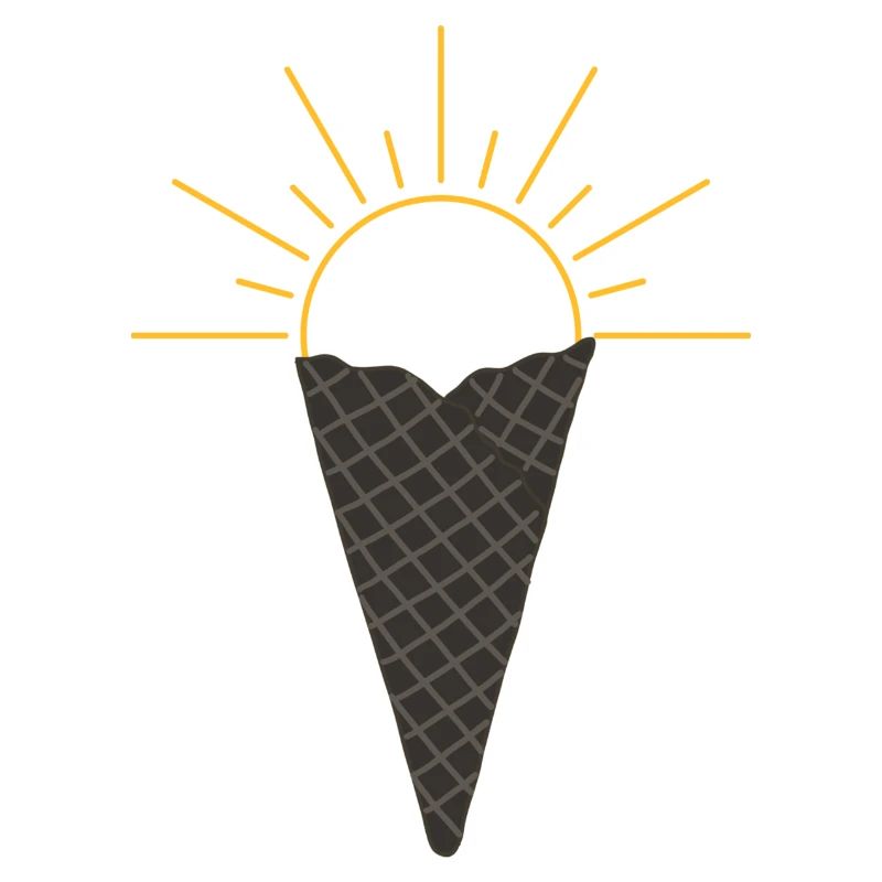 Sonne im Eis