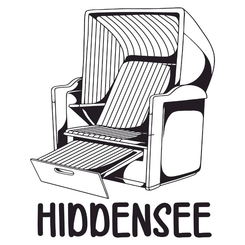 CHAISE DE PLAGE HIDDENSEE