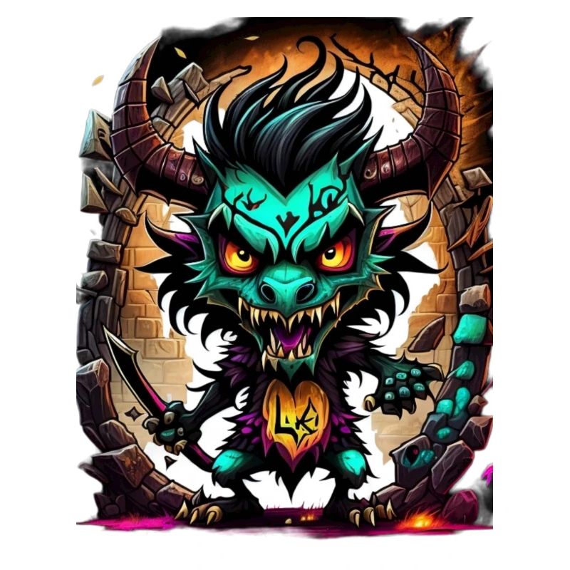 Monstre graffiti