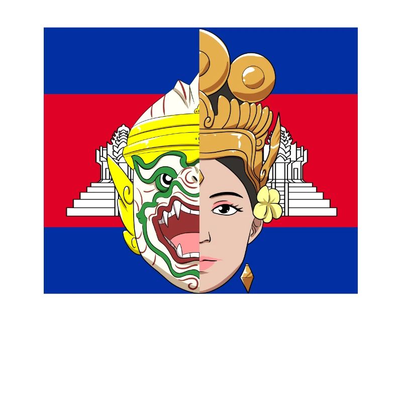 Cambodia Reamker Dance Khmer Apsara I Gift