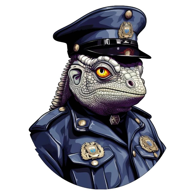 Chamäleon Polizei