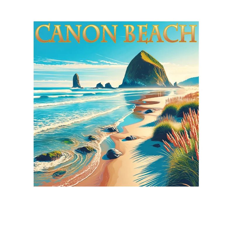 Cannon Beach Oregon Beach vacances Design