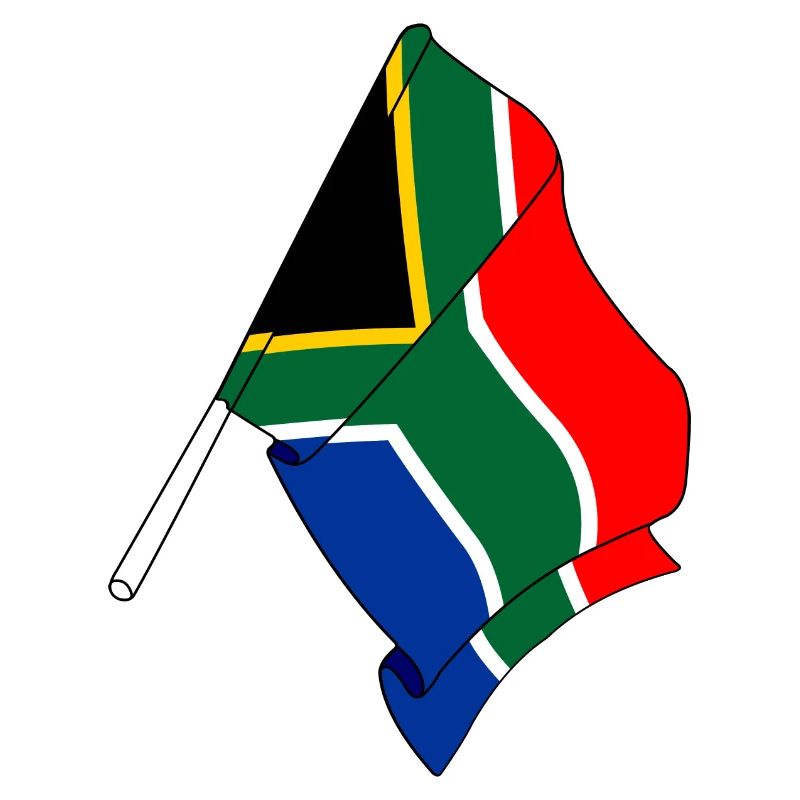 Drapeau Afrique du Sud