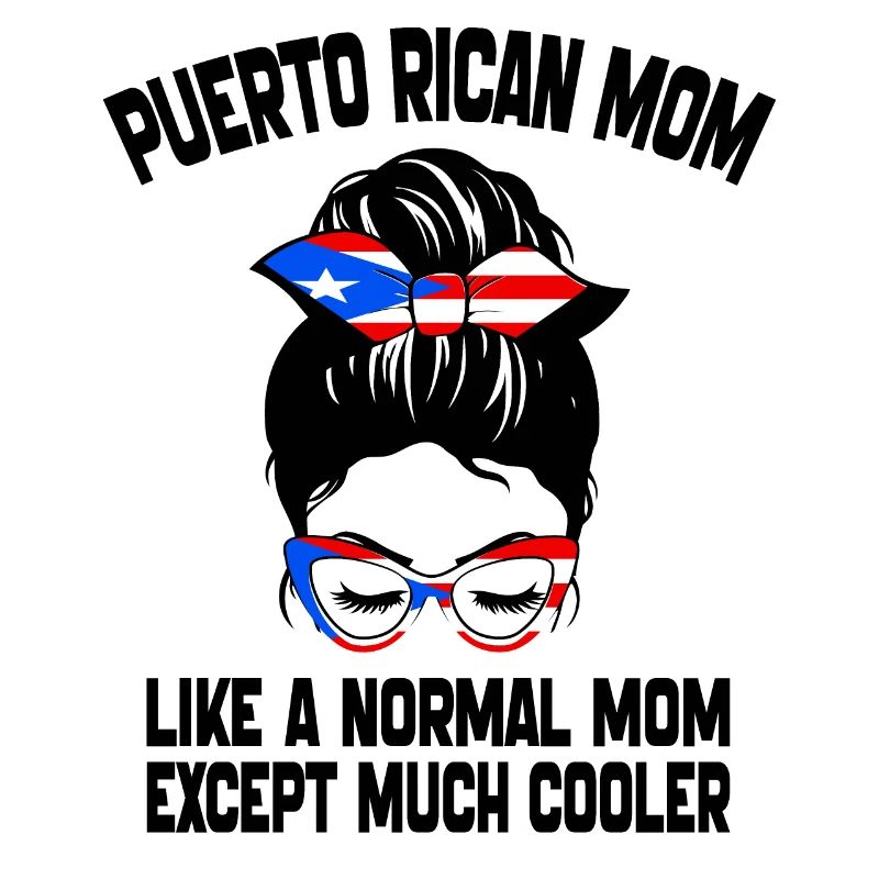 Puerto-ricanische Mutter wie eine normale Mutter Muttertag