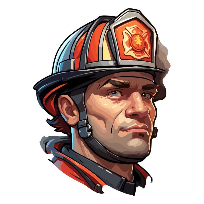 Firefighter / Fire / Fire / Extinguish / Hero
