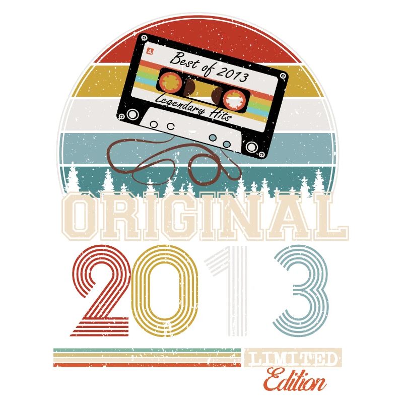Elegant Retro Gift: 2013 Vintage
