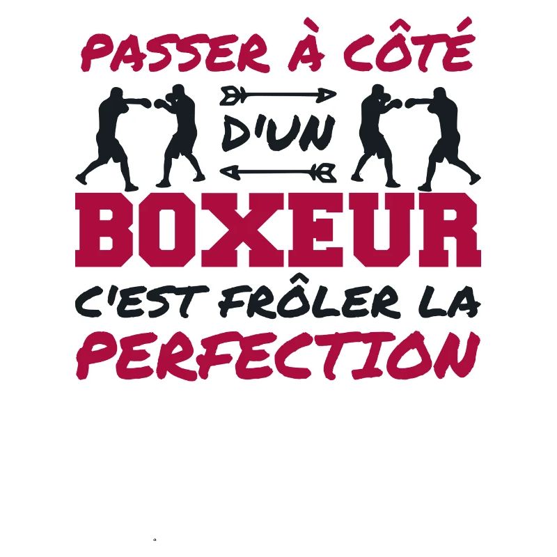 Perfektion Boxer Humor Boxer Mann