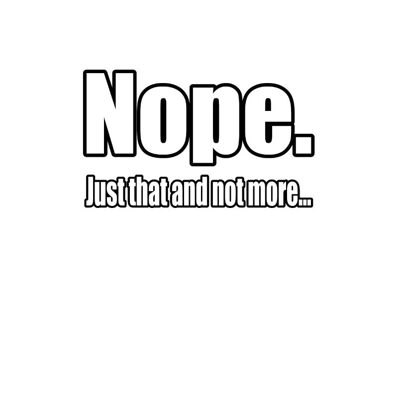 Nope.