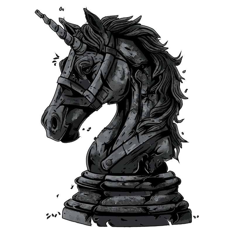 Cheval d’échecs de chevalier