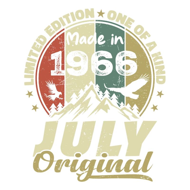 Juli 1966 Geburtstagsgeschenk 1966 Juli 1966