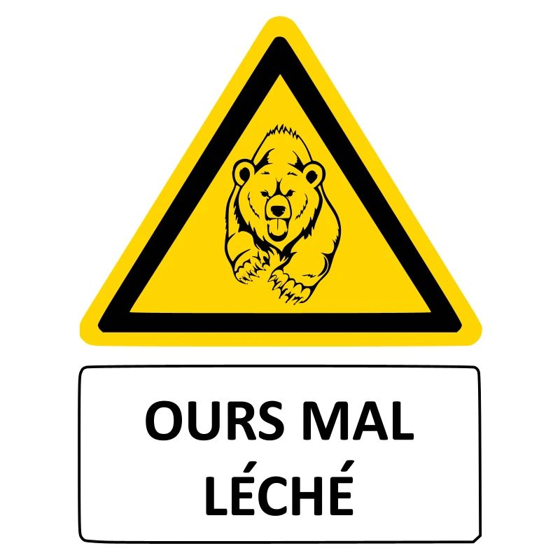 Bär schwer geleckt