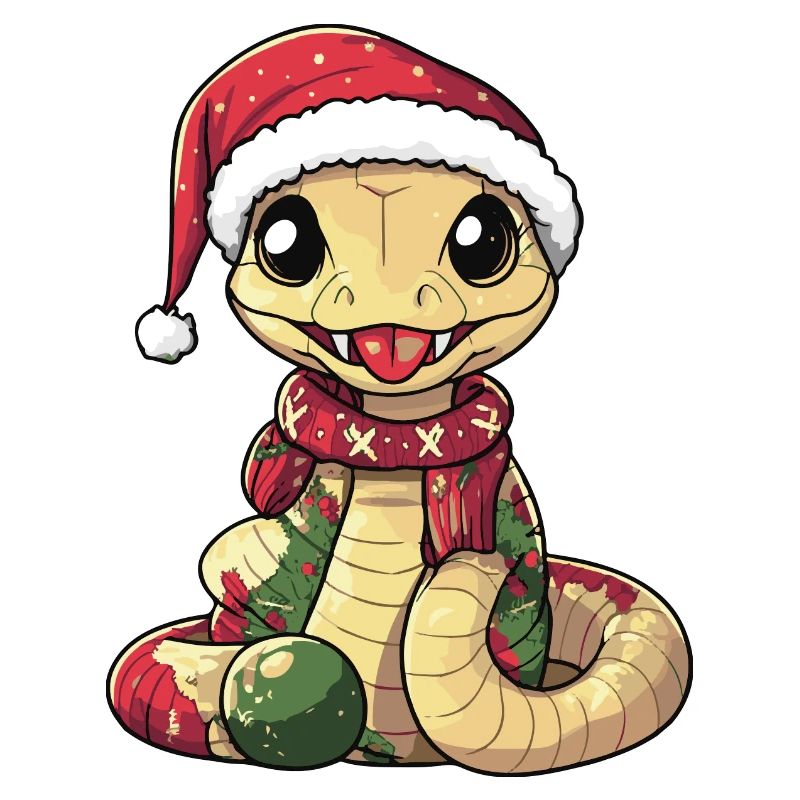 Snake Cobra Christmas