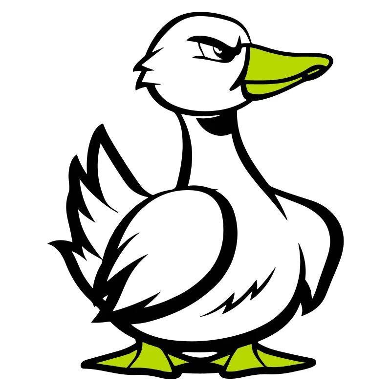 Duck Comic Cartoon