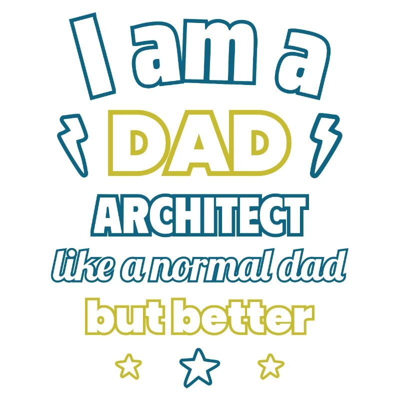 Dad Architect, gift father's day, christmas