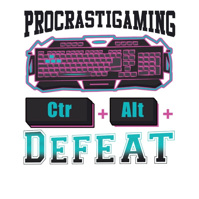 Gamer Procrastigaming CTR Alt Defeat Gaming