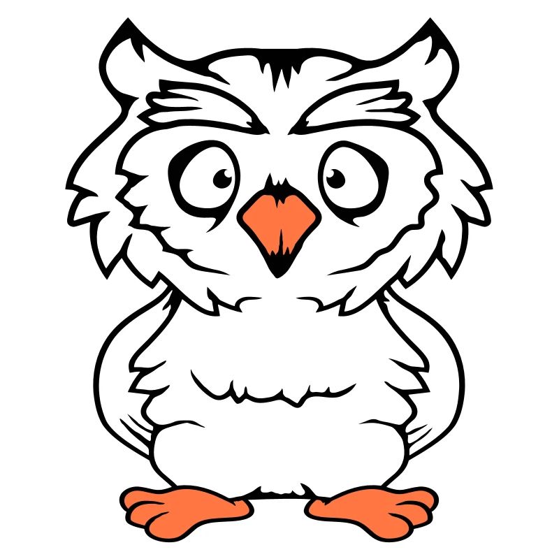 Owl Bird Eagle Owl Night Bird Barn Owl Owl Comic