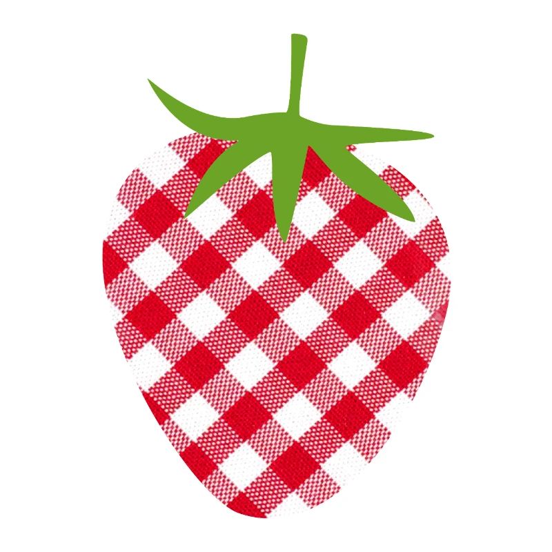Erdbeere Muttertag kariert Frucht Obst Karo süß