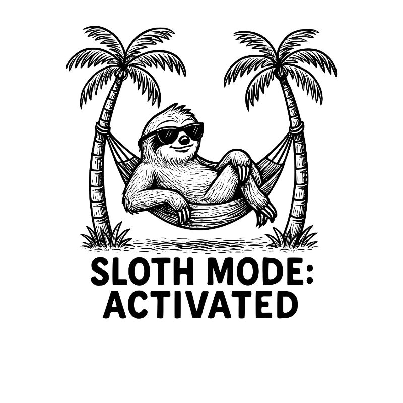 Sloth Sloth Mode: Activated Chilling Work