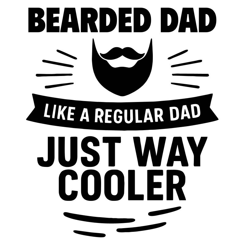 Bearded dad – cooler than average