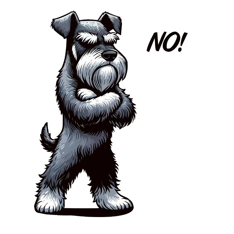 Pas de Schnauzer Schnauzer géant Propriétaire de Schnauzer