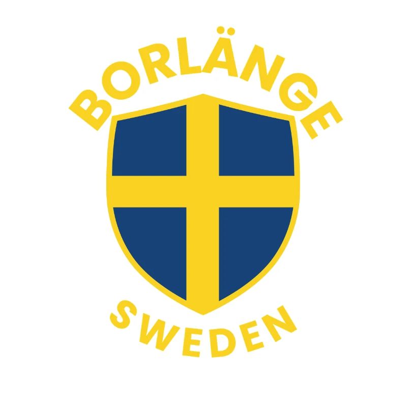 Borlänge Schild Schweden Logo
