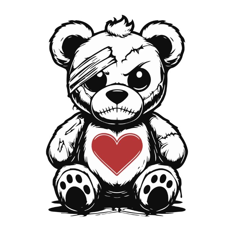 Grumpy Teddy with a good Heart
