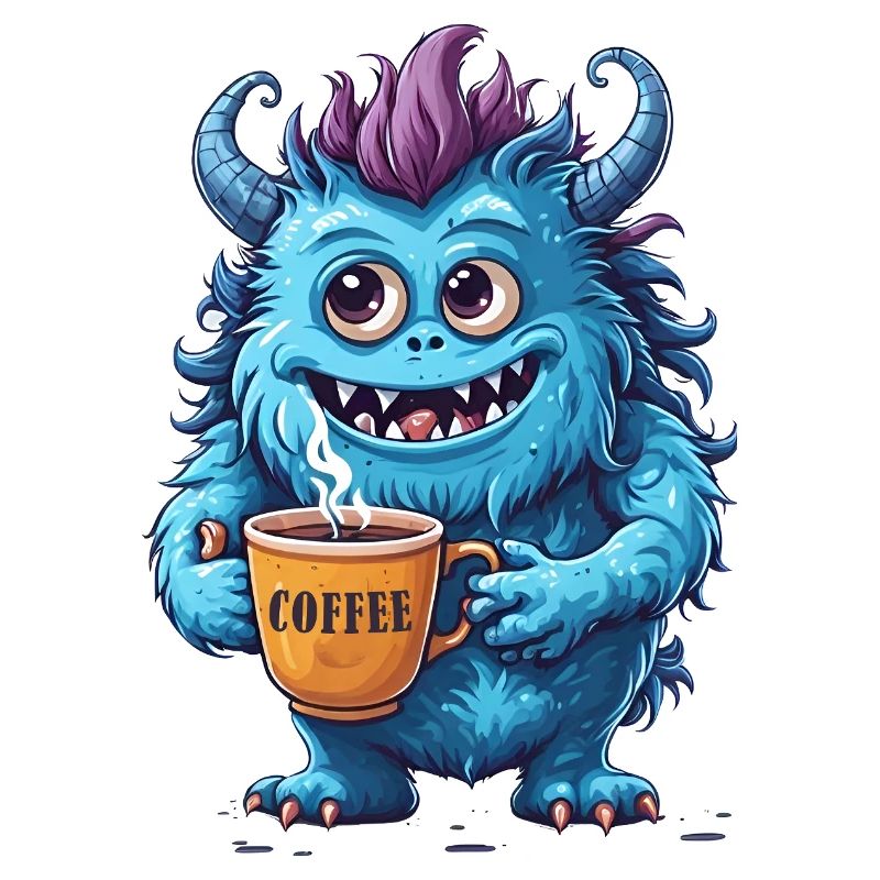 Kaffeemonster  - Koffein Zombie - Morgenmuffel