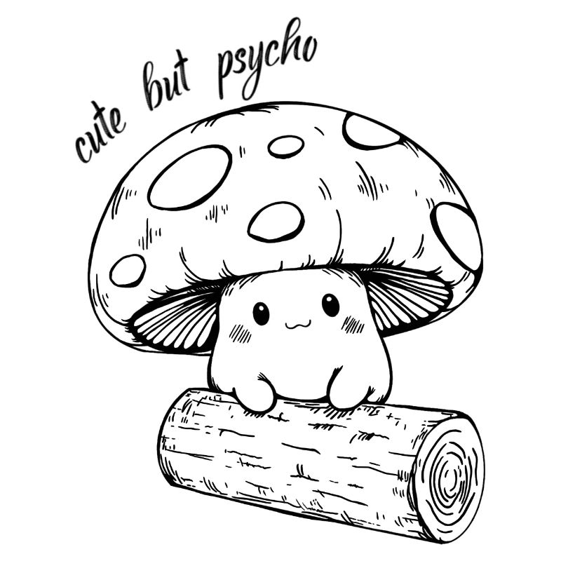 Süßer Pilz - cute but psycho