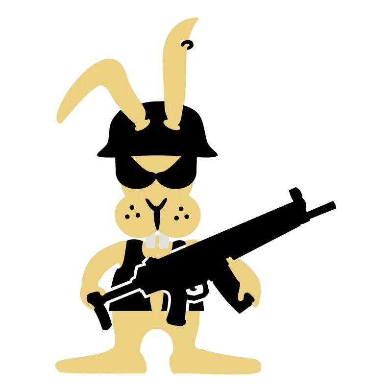 GI bunny punk, The hare soldier (3c)