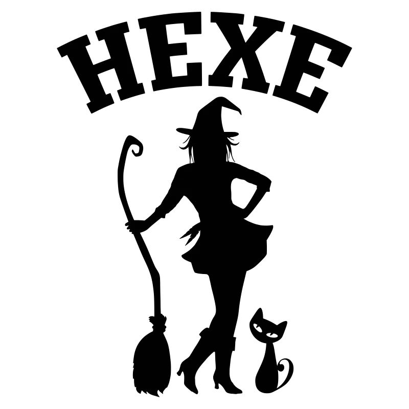 Hexe mit Katze CatRina