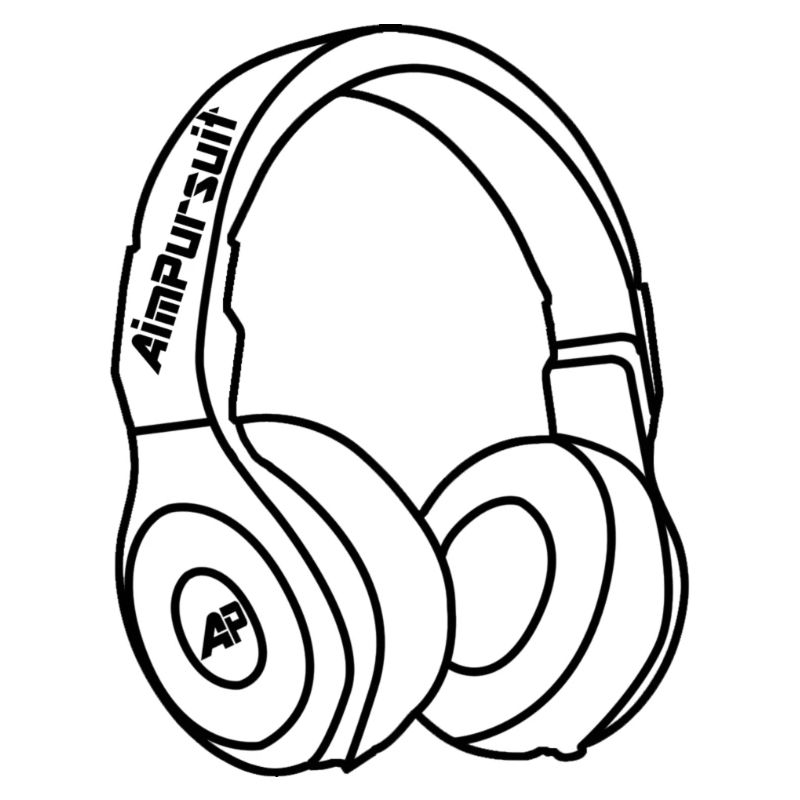 Kopfhörer - Comic - Aimpursuit