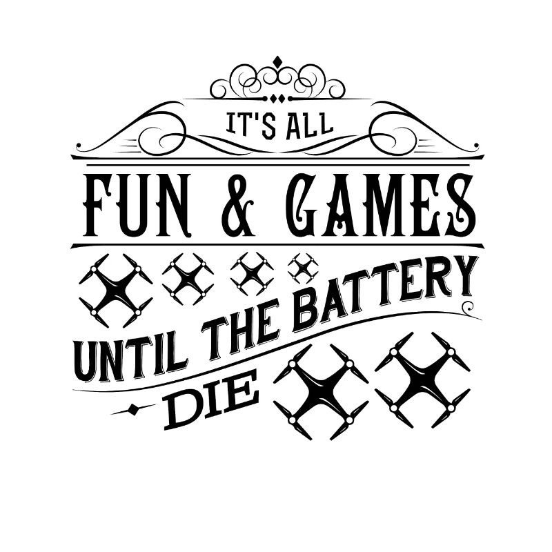 Until the drone is empty