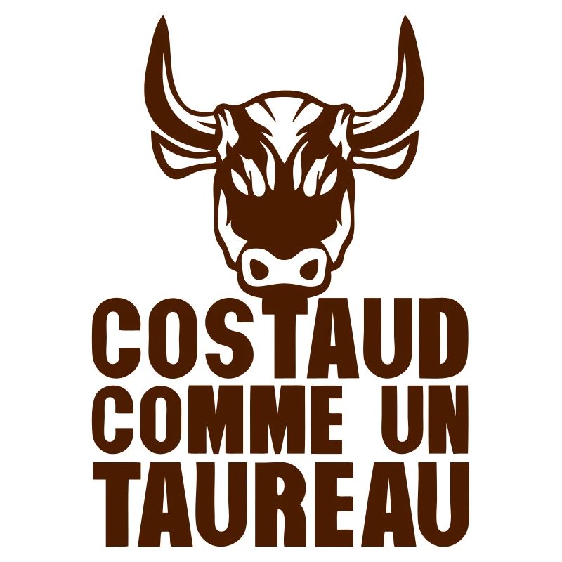 costaud comme un taureau expression