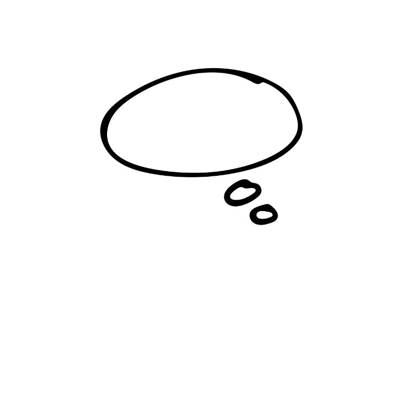 Thinking bubble
