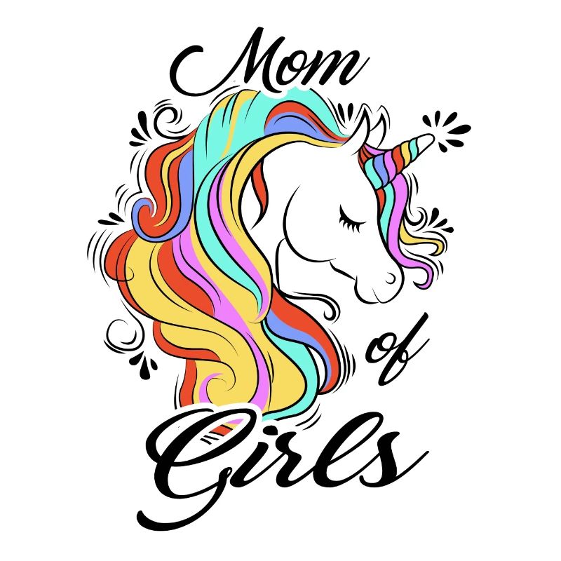 Mutter Von Mädchen Einhorn Geschenk