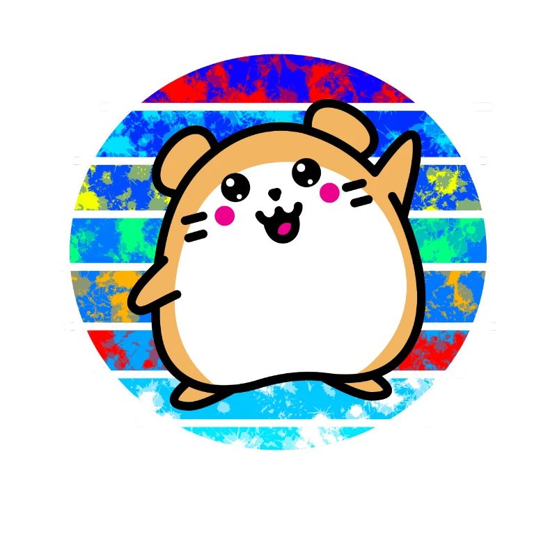 Hamster coucher de soleil