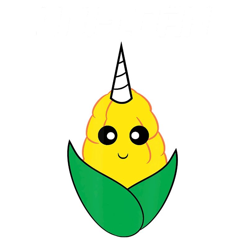 Uni Corn Corn on the Cob Einhorn