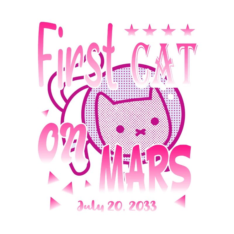 First Cat on Mars