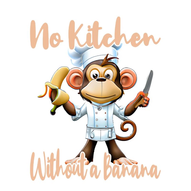 Kitchen Monkey Banana Vibes