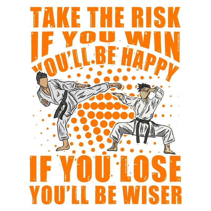 Gehen Sie das Risiko ein, wenn Sie gewinnen, Sie werden glücklich sein, wenn Sie