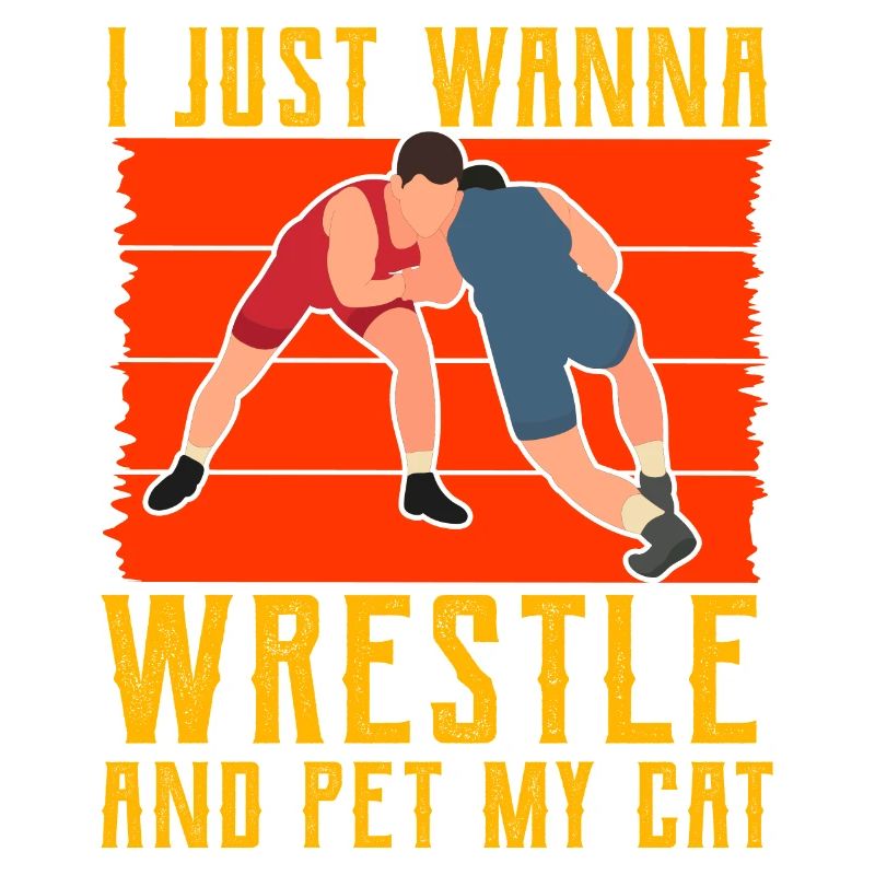 Je veux juste lutter et caresser mon chat