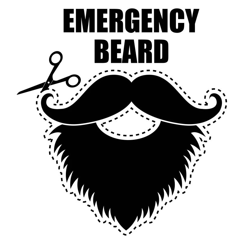 Schnurrbart Bart hipster