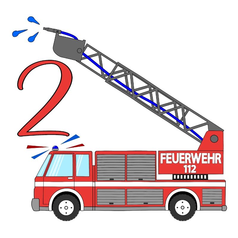Fire engine 2nd birthday