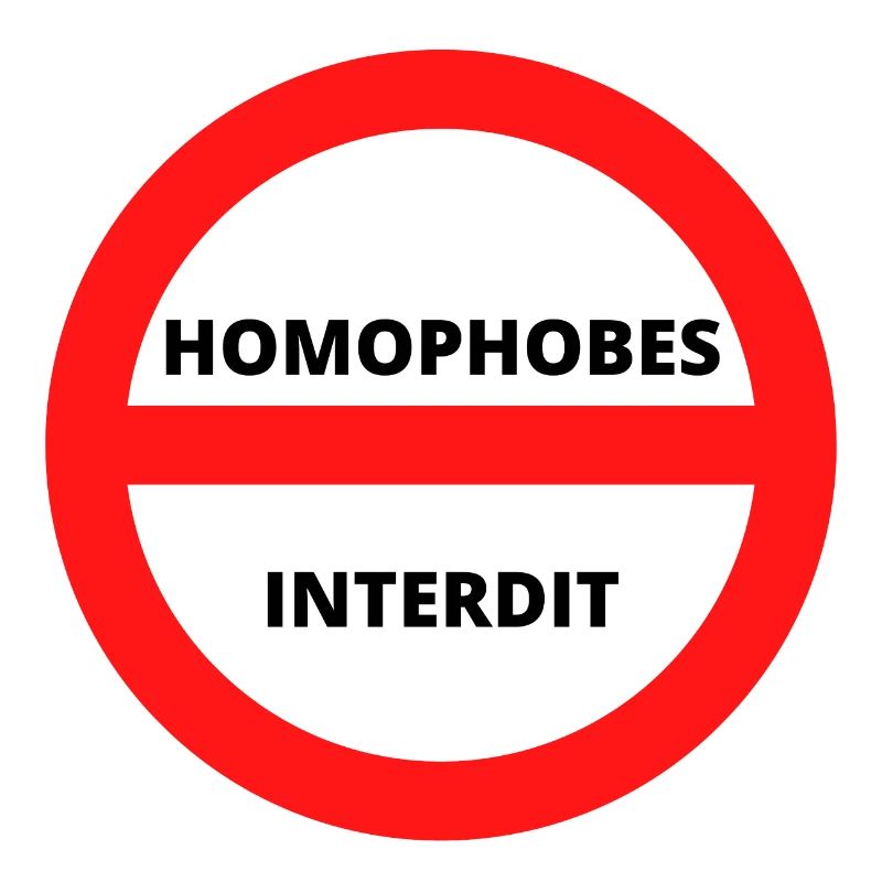 HOMOPHOBES INTERDIT