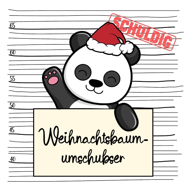 Weihnachtsbaum Umschubser Panda
