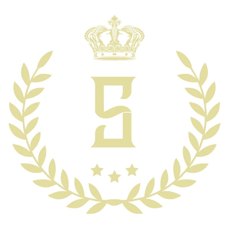 S Buchstabe Kranz
