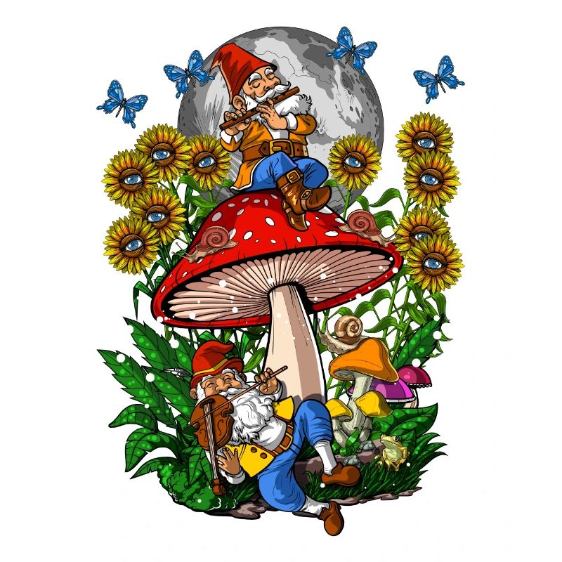 Forest Mushroom Gnomes