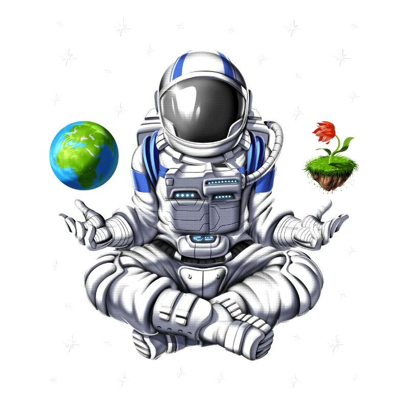 Méditation d’astronaute de l’espace